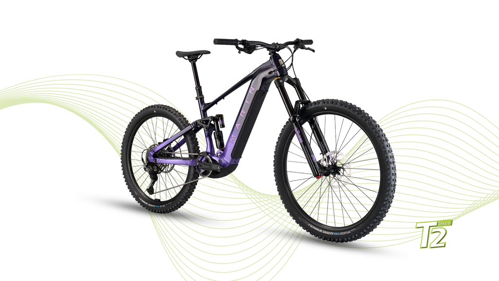 Marin Bikes - E-Bike Alpine Trail E1 Bosch Dark Purple