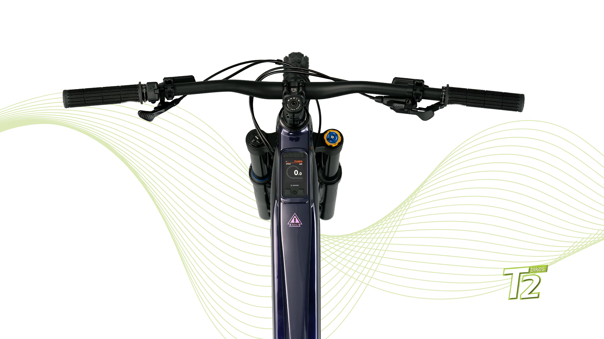 Marin Bikes - E-Bike Alpine Trail E1 Bosch Dark Purple