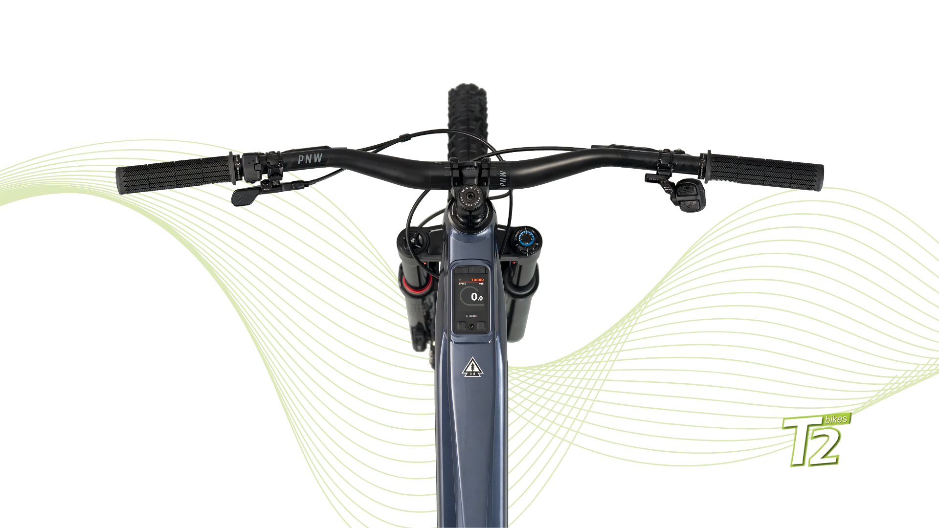 Marin Bikes - E-Bike Alpine Trail EXR Bosch Silver Black