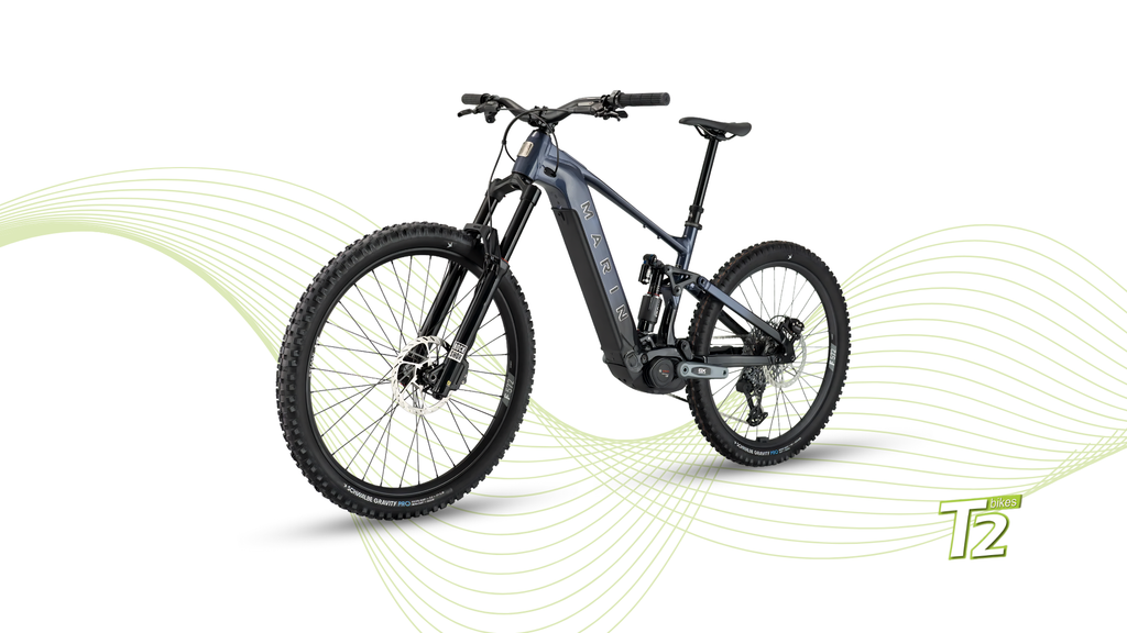 Marin Bikes - E-Bike Alpine Trail EXR Bosch Silver Black
