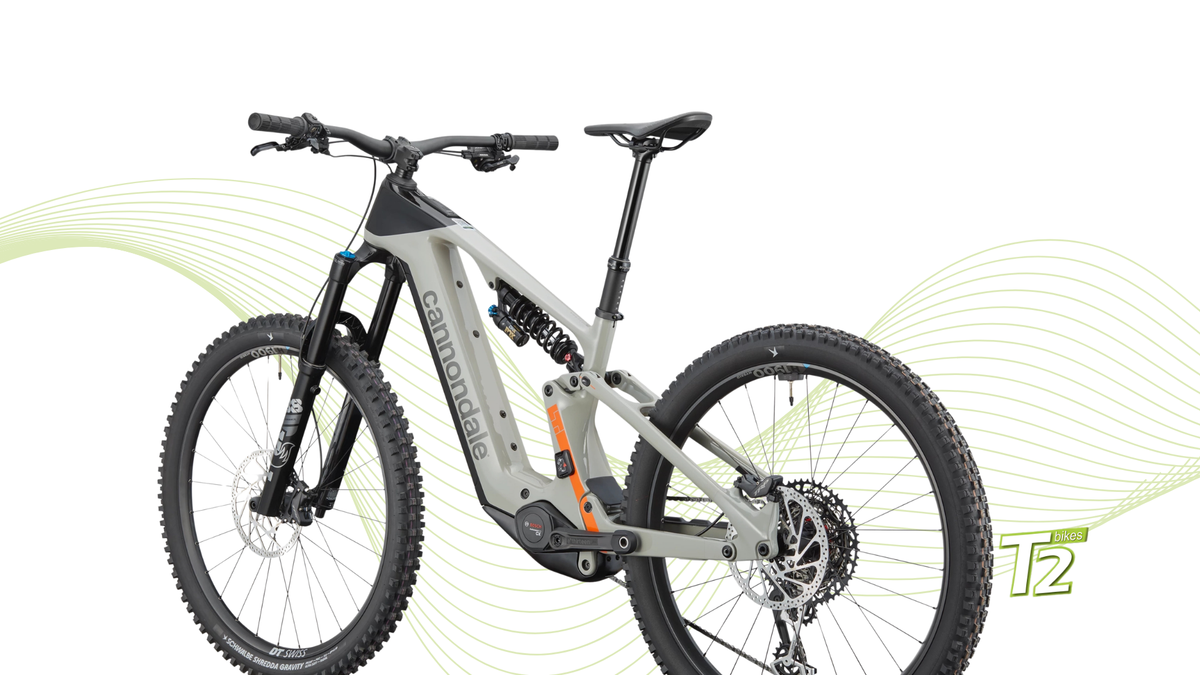 Cannondale - E-Bike Doble Suspensión Moterra Neo LT 1 Tiger Shark