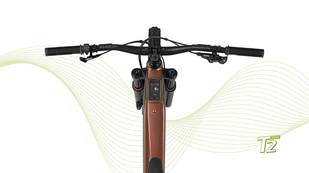 Marin Bikes - E-Bike Alpine Trail E2 Bosch Brown Grey