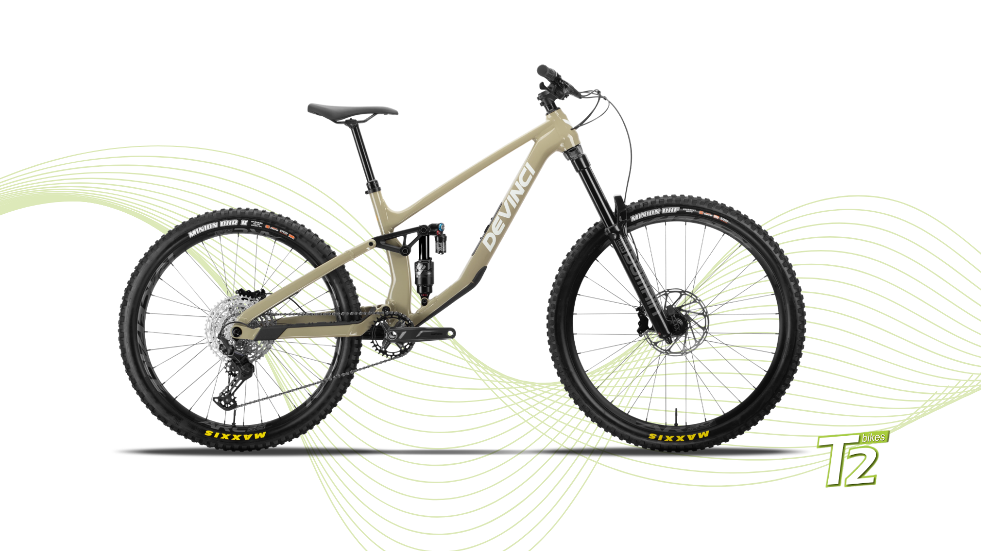 DEVINCI - Bicicleta Doble Suspensión Spartan Greige