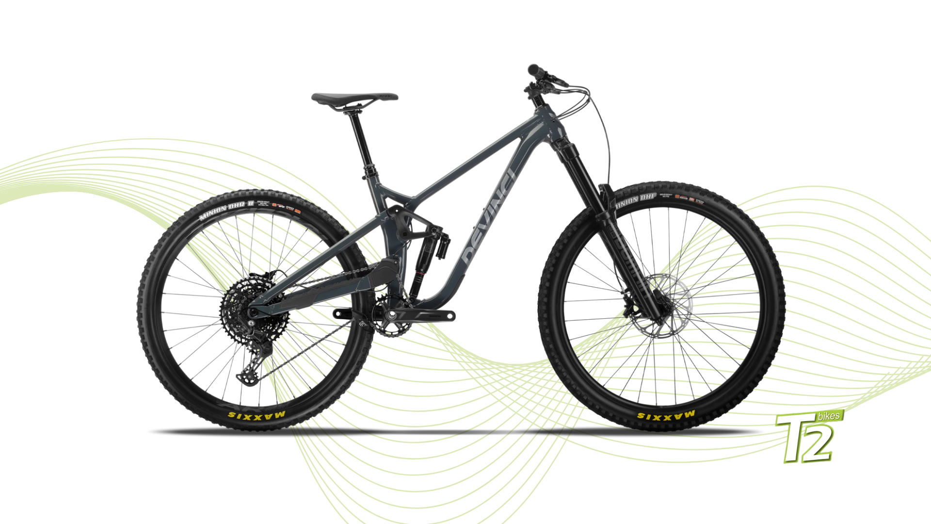 DEVINCI - Biciccleta Doble Suspensión Chainsaw (Rojo)