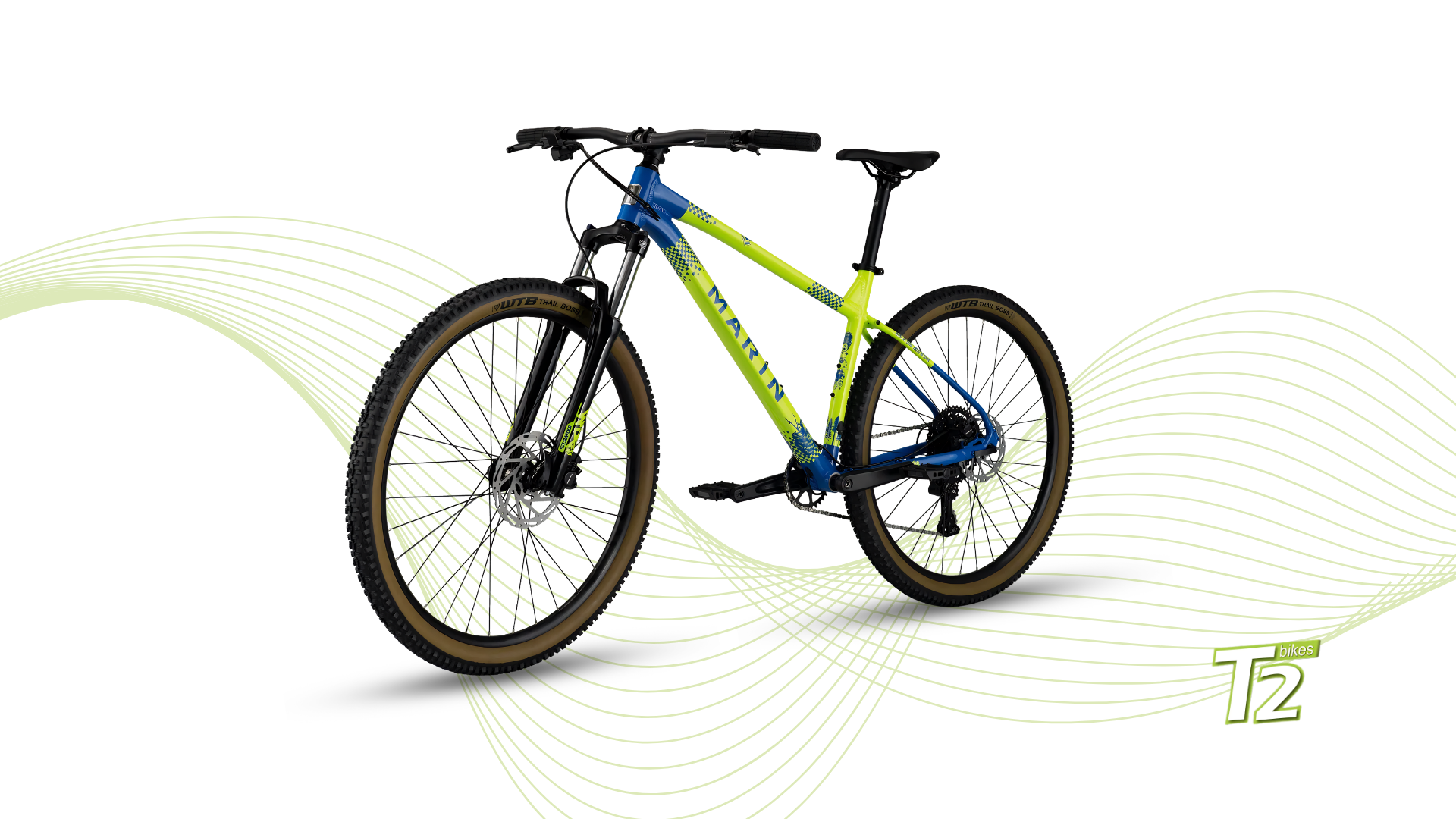 Marin Bikes - Bicicleta de Montaña Hardtail Bobcat Trail 3 (2026) ARTIST EDITION: THUMBS 29"