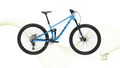 Marin Bikes - Bicicleta De Montaña Doble Suspensión Rift Zone 2 (2026) Azul-Negro 29"
