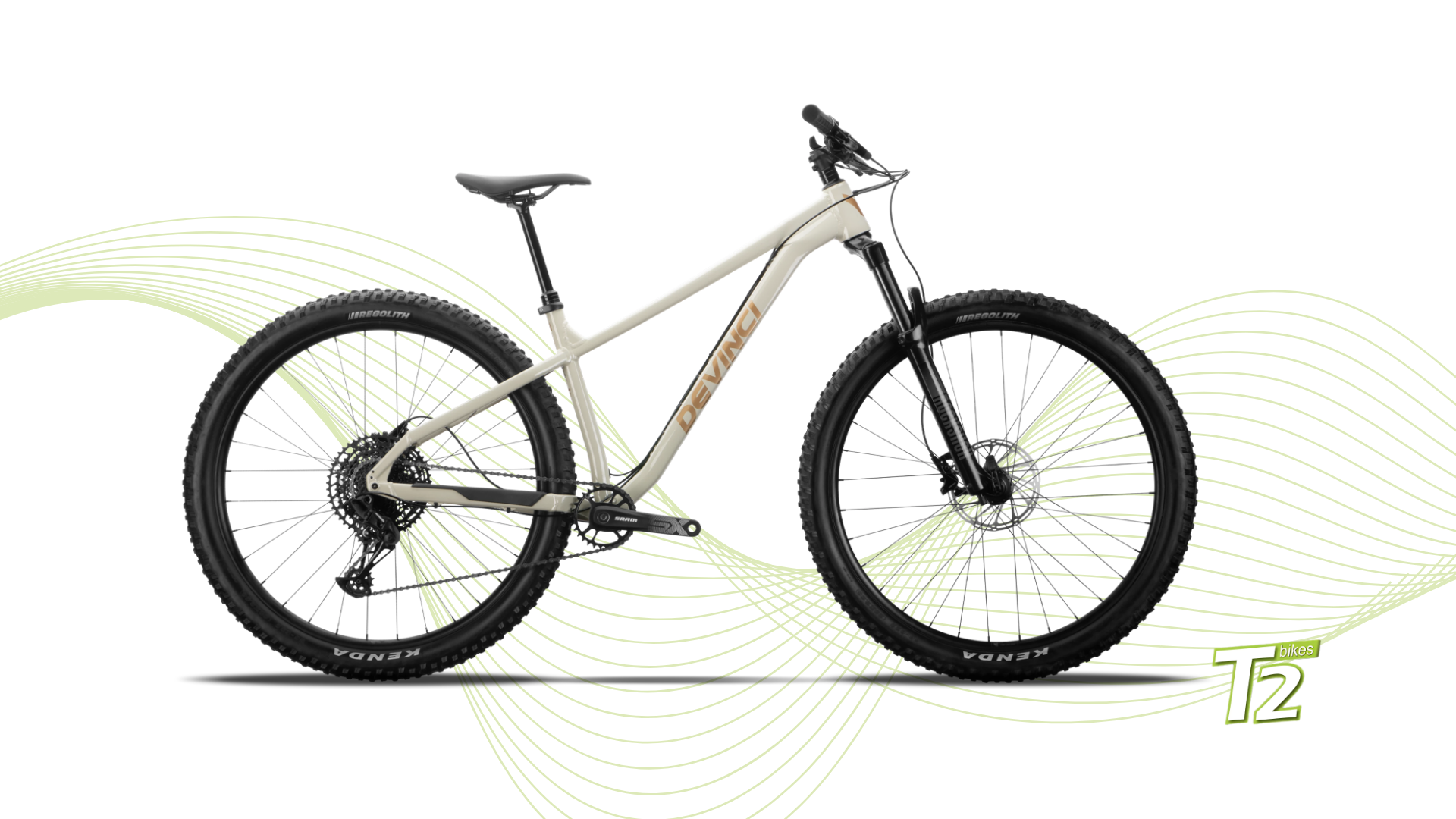 DEVINCI - Bicicleta de Montaña Hardtail Kobain SX 12s AL13 Stoneware-Bronze