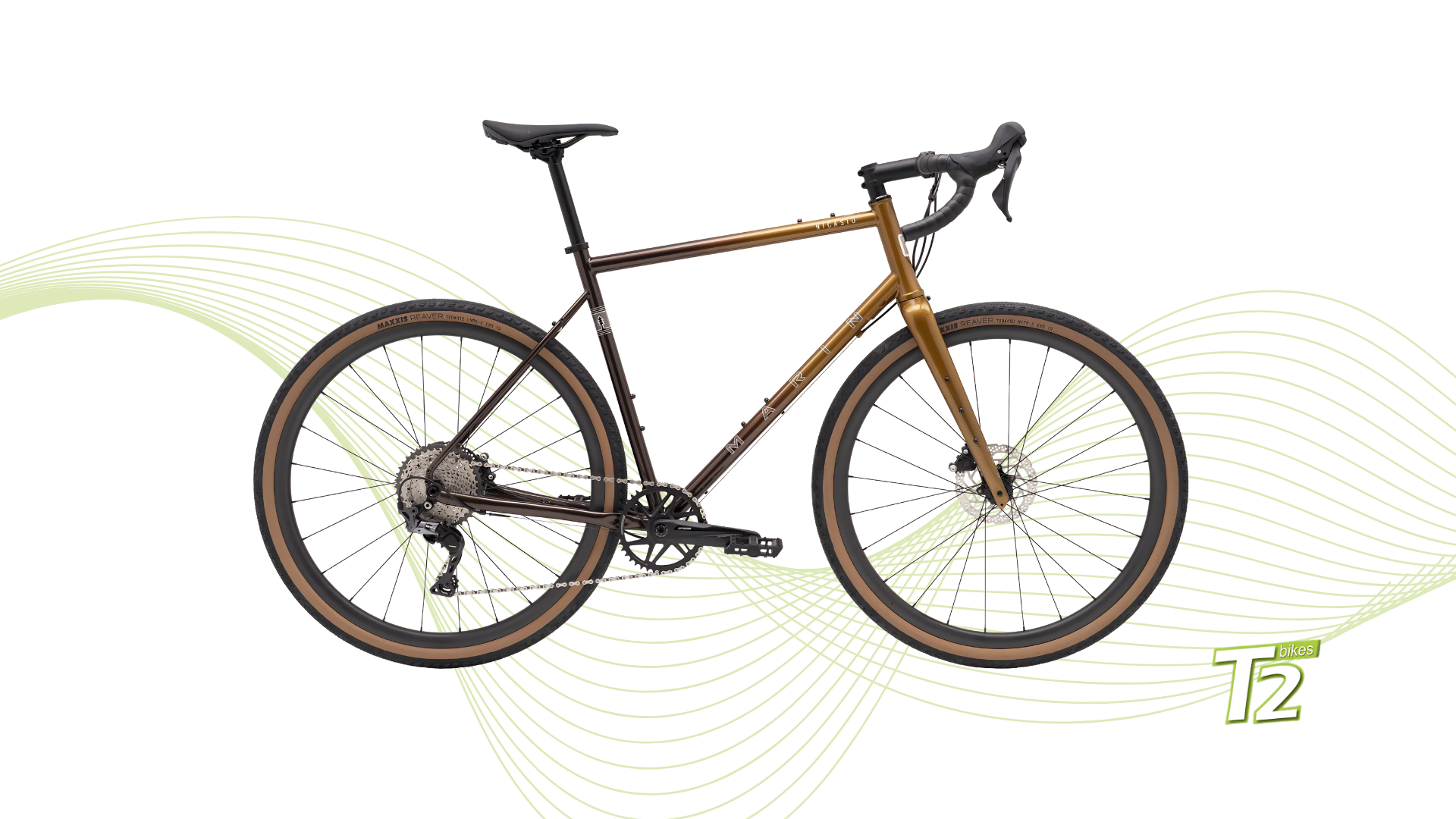 Marin Bikes - Bicicleta Gravel Nicasio 3 (2026) 11v Brown