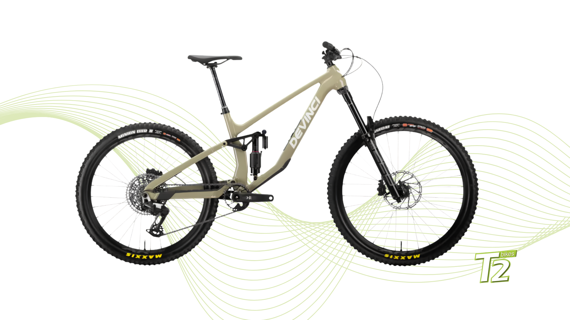 DEVINCI - Bicicleta Doble Suspensión Spartan MX Eagle 90 Greige