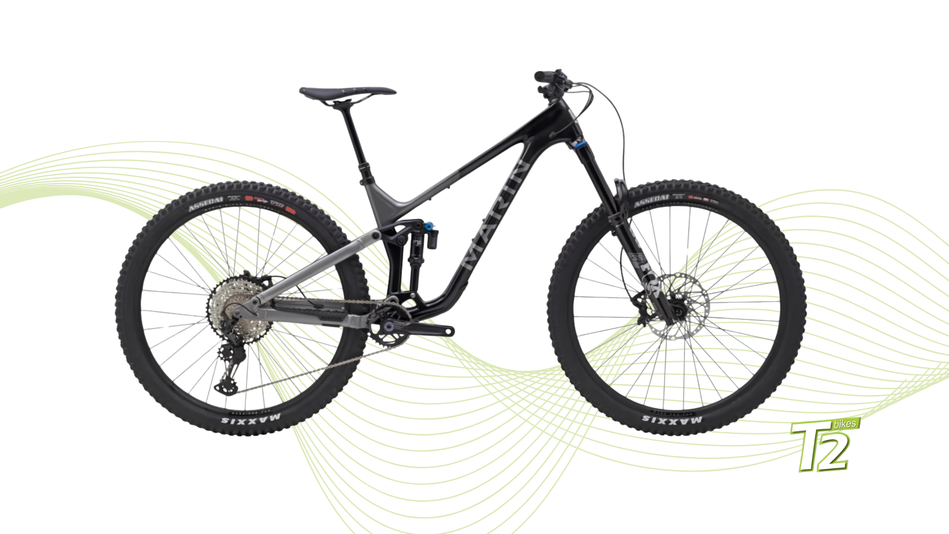 Marin Bikes - Bicicleta de Montaña Doble Suspensión Alpine Trail Carbon 2 (2024) 29"