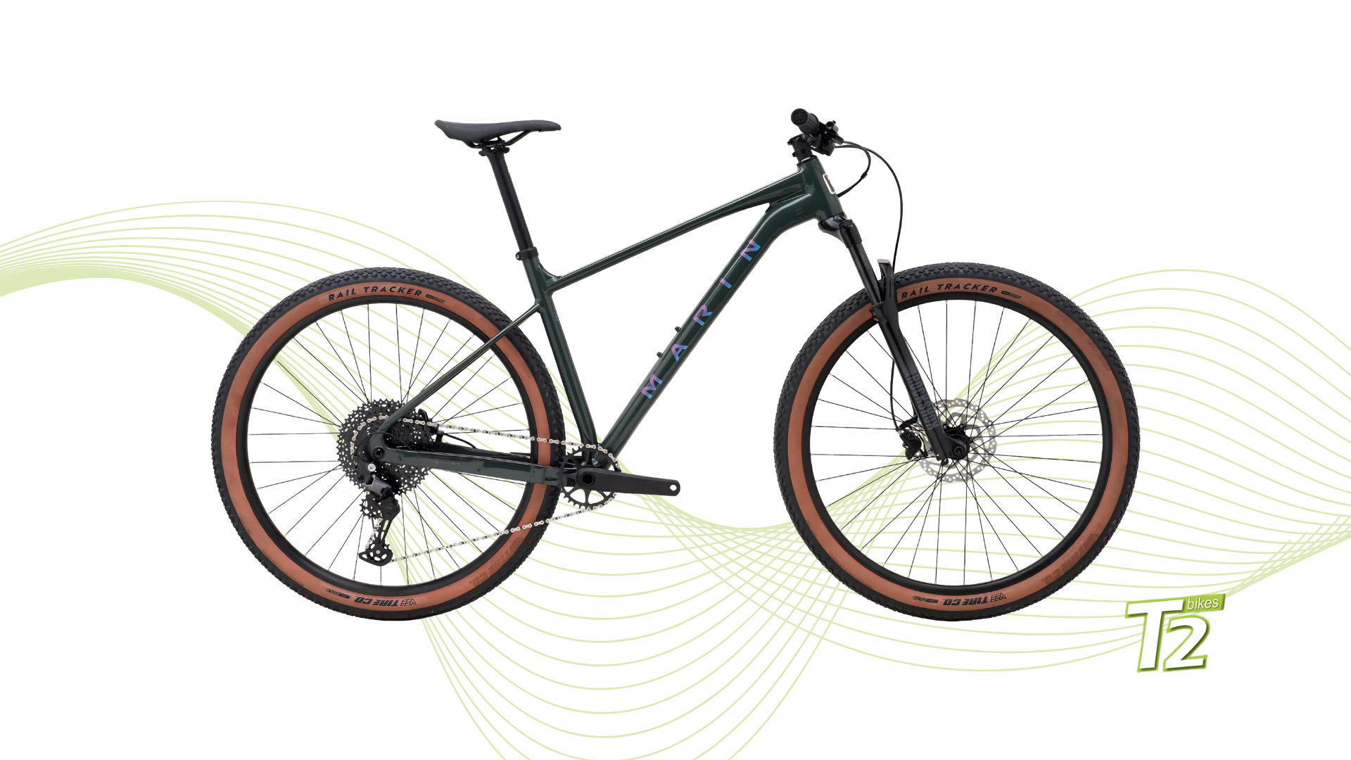 Marin Bikes - Bicicleta De Montaña Team Marin 1 (2026) Solid Green