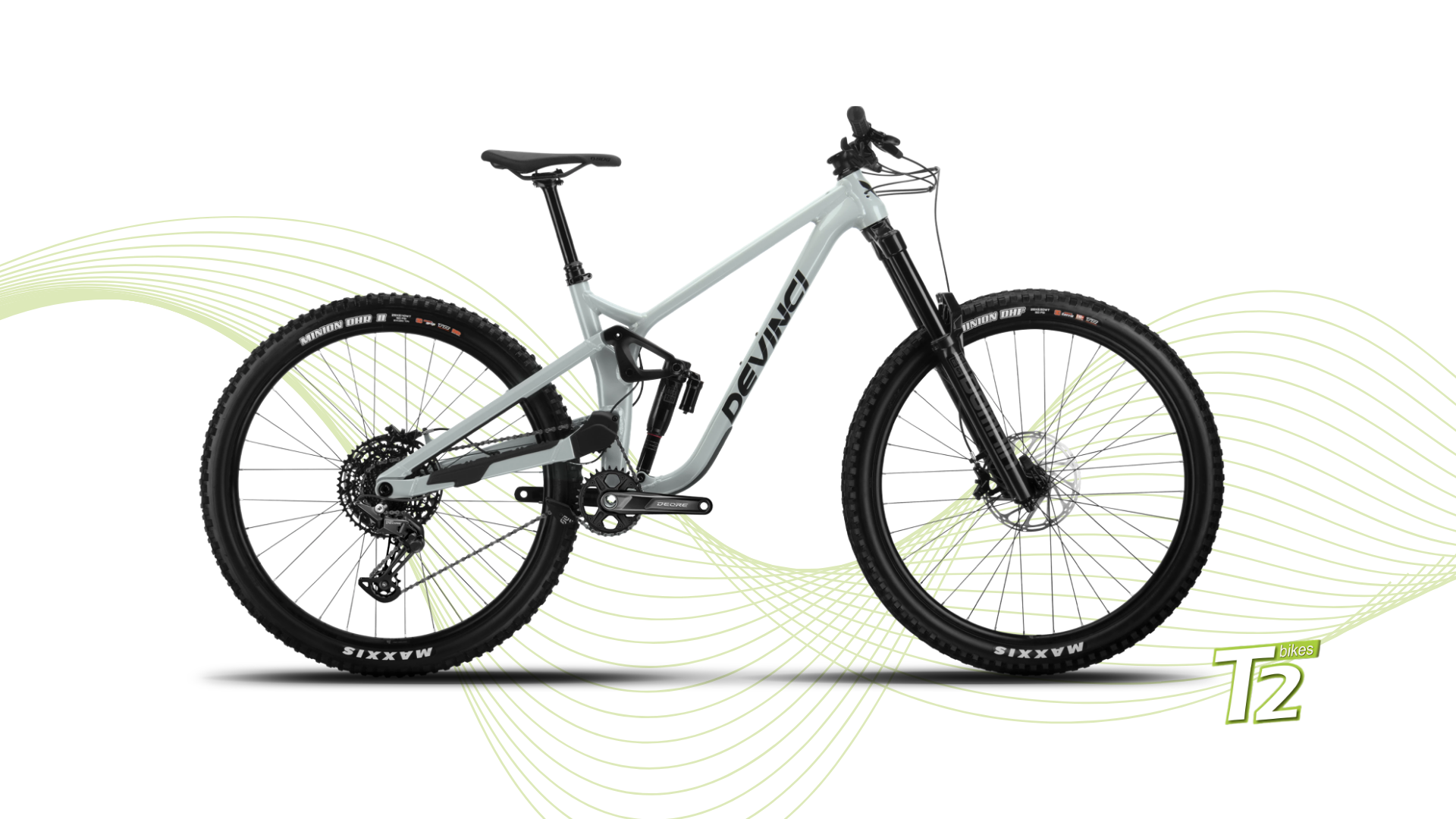 DEVINCI - Bicicleta Doble Suspensión Chainsaw Deore 12s - Steel Gray