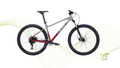 Marin Bikes - Bicicleta de Montaña Hardtail Bobcat Trail 3 (2026) Silver Red 29"