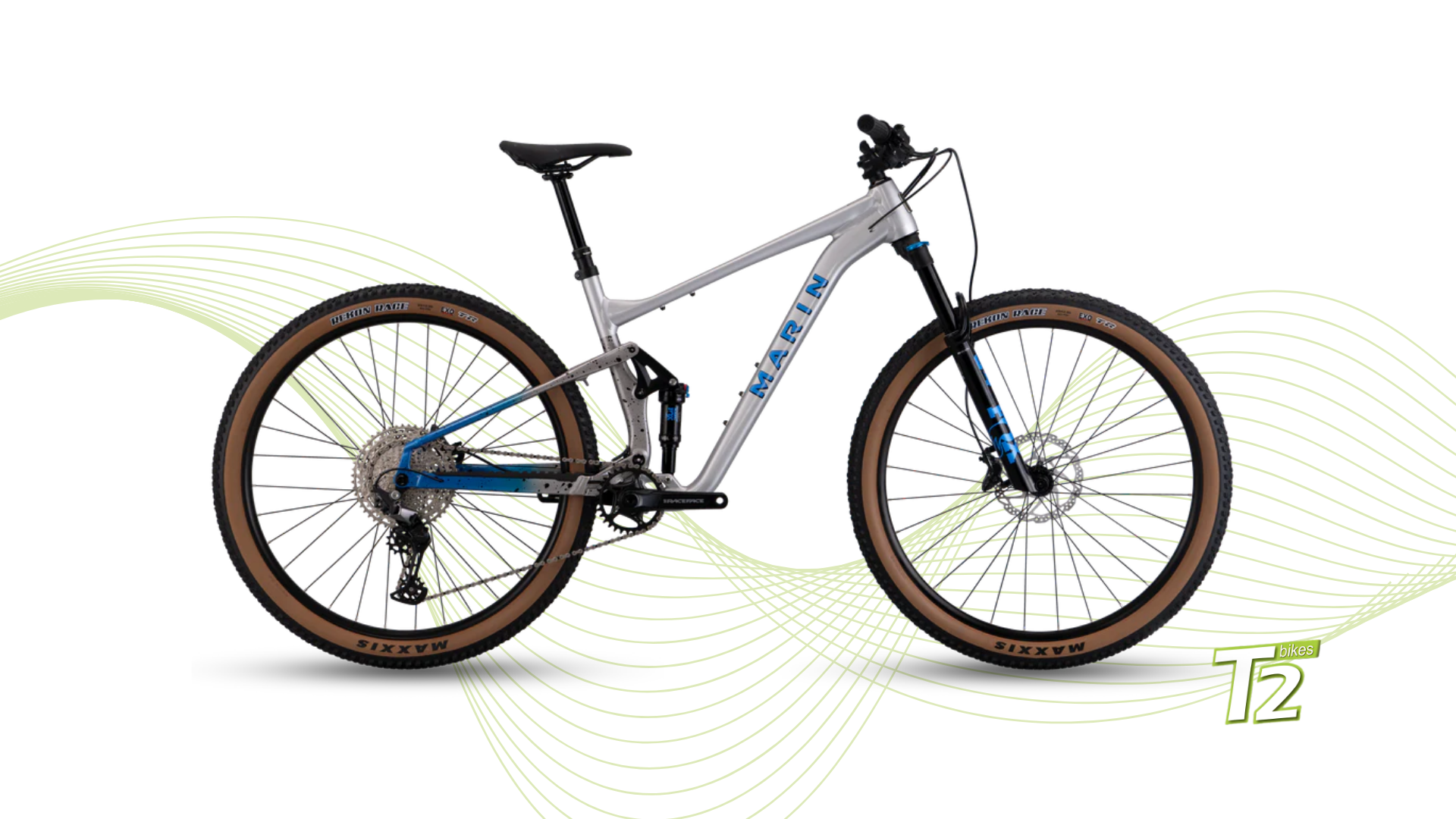 Marin Bikes - Bicicleta De Montaña Doble Suspension TAM 2 (2026) 29"