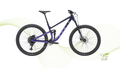 Marin Bikes - Bicicleta De Montaña Doble Suspensión Rift Zone 1 (2026) Dark Purple 27.5"
