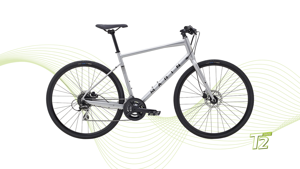 Marin Bikes - Bicicleta Urbana Fairfax 2 Plata (2026)