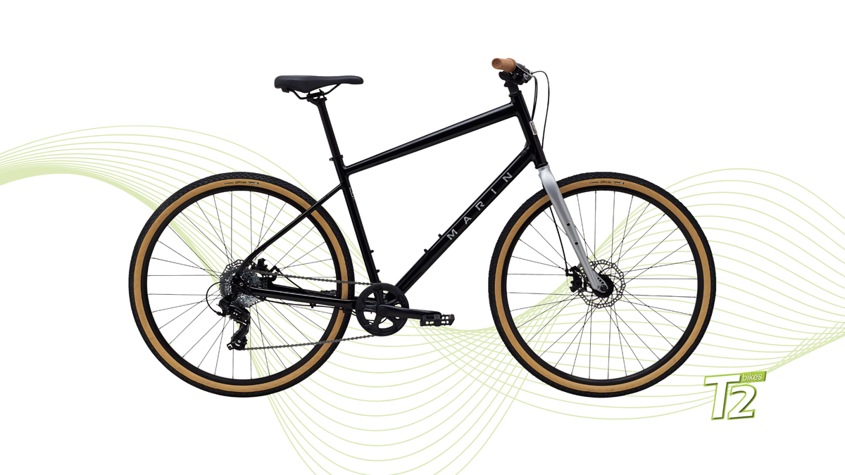 Marin Bikes - Bicicleta Urbana Kentfield 1 Black (2026)
