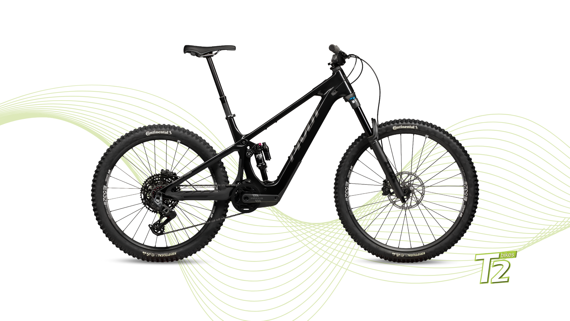 Pivot Cycles - E-Bike Doble Suspensión Shuttle AMP'd Avinox Ride Gx "Black Metallic Stone"