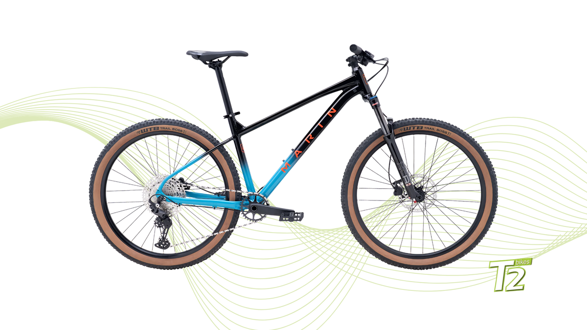 Marin Bikes - Bicicleta de Montaña Hardtail Bobcat Trail 5 (2026) Azul - Negro 29"