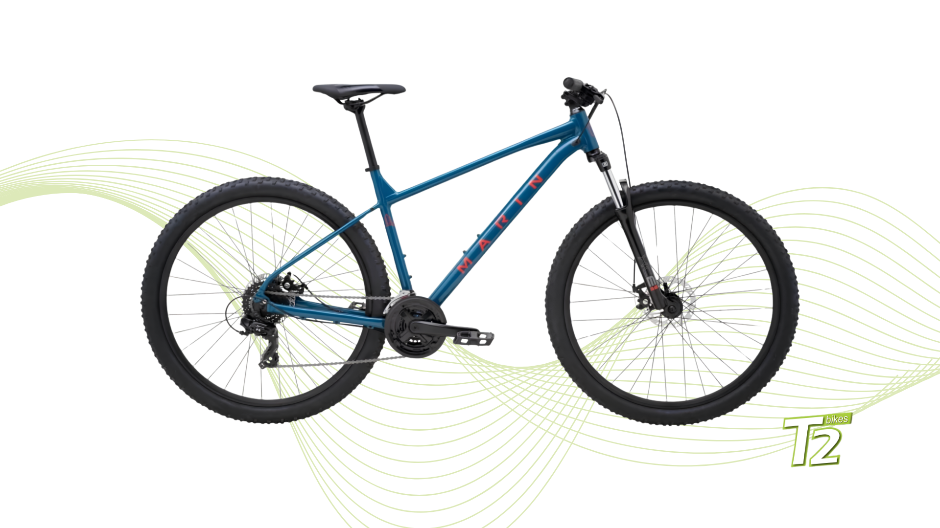 Marin Bikes - Bicicleta De Montaña Hardtail Bolinas Ridge 1 (2025) Azul 29"