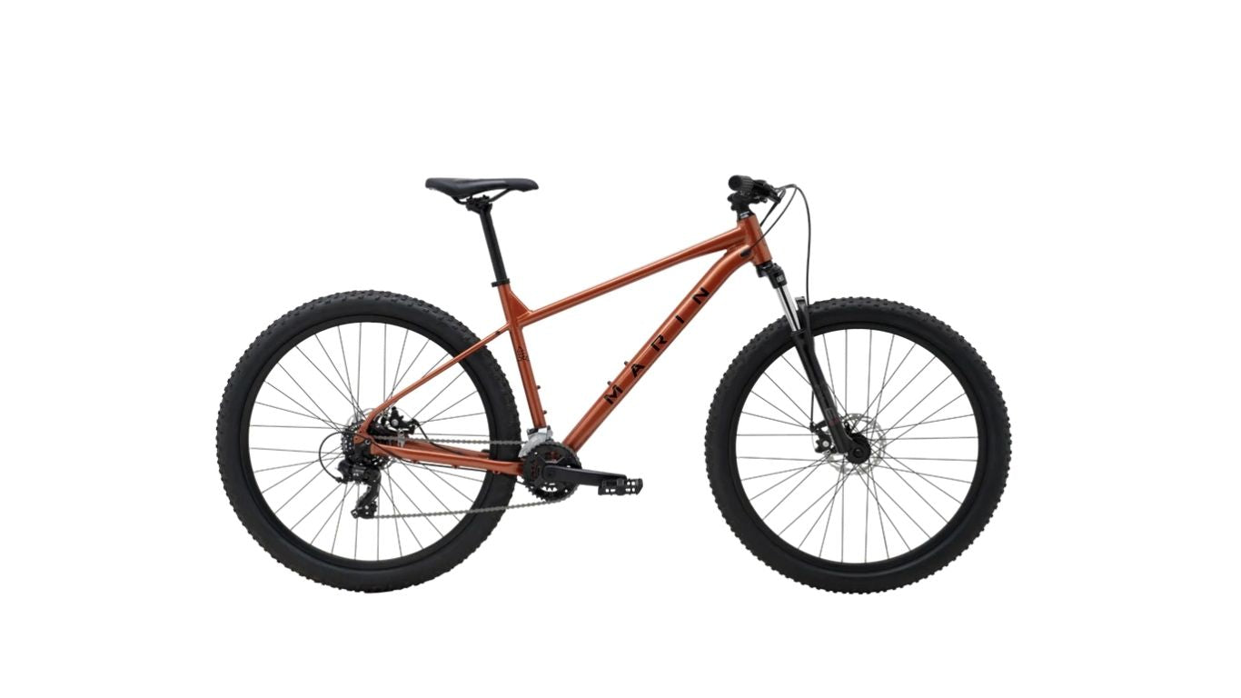 Marin Bikes - Bicicleta De Montaña Hardtail Bolinas Ridge 1 (2026) Orange-Black 29"