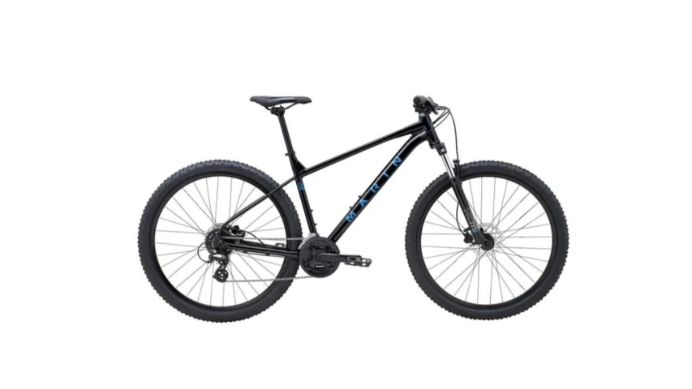 Marin Bikes - Bicicleta de Montaña Bolinas Ridge 2 (2025) Negra 27.5"