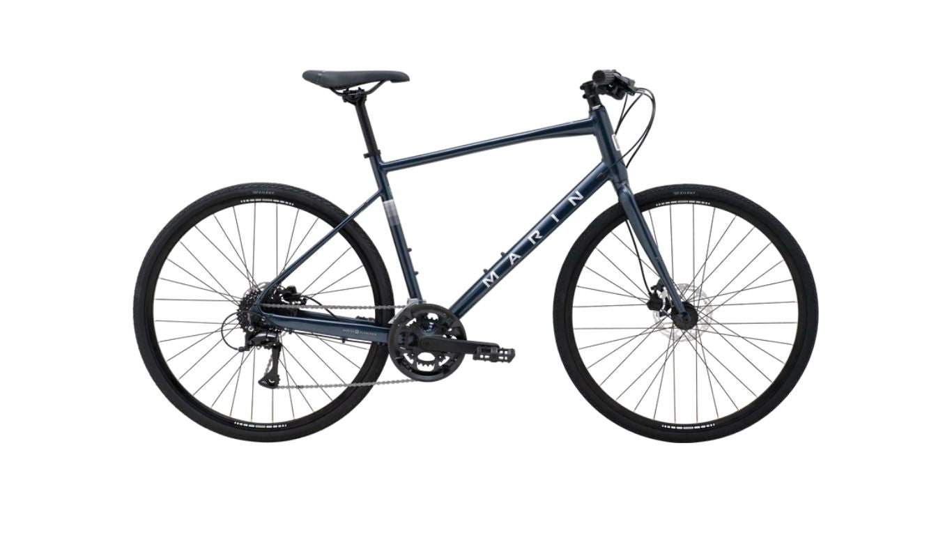 Marin Bikes - Bicicleta Urbana Fairfax 2 Azul-Plata (2025)