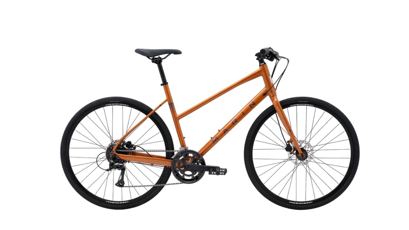 Marin Bikes - Bicicleta Urbana Fairfax 2 ST Cobre-Gris (2026)