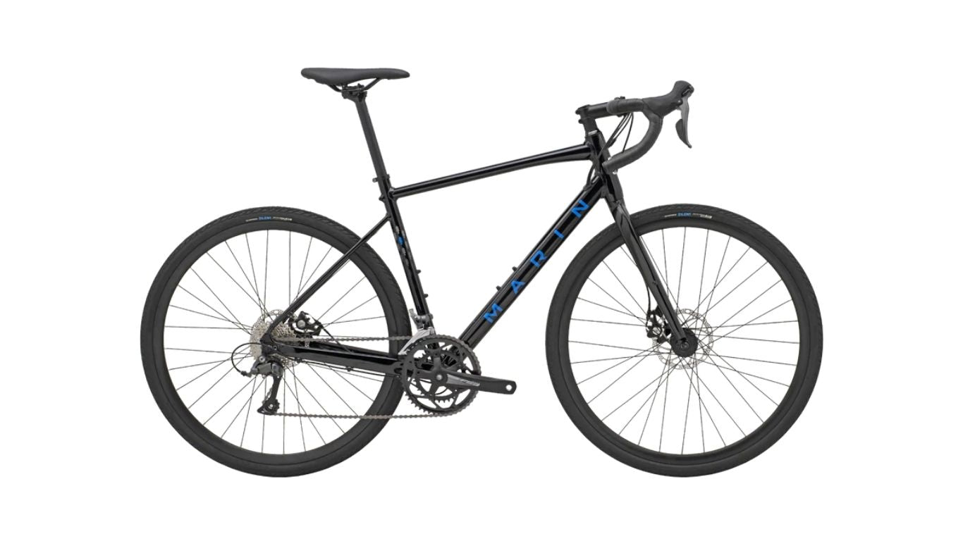Marin Bikes - Bicicleta de Gravel Gestalt (2026) Gloss-Black 700c
