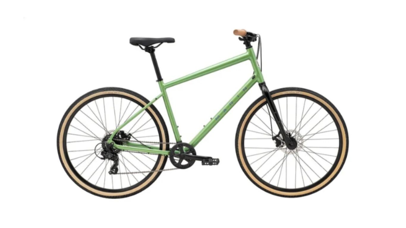 Marin Bikes - Bicicleta Urbana Kentfield 1 Verde (2025)