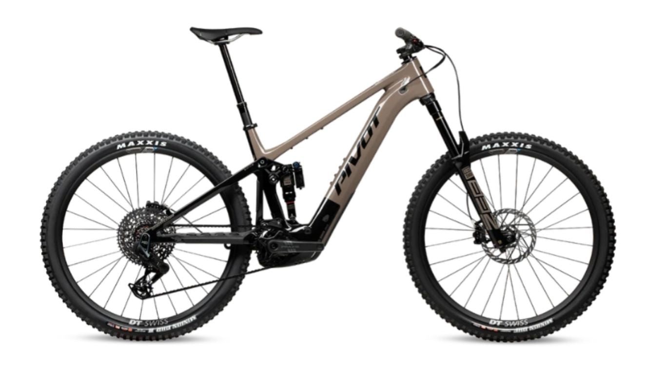 Pivot Cycles - E-Bike Doble Suspensión Shuttle Bosch AM 5ta Gen Pro X0 Badlands Brown