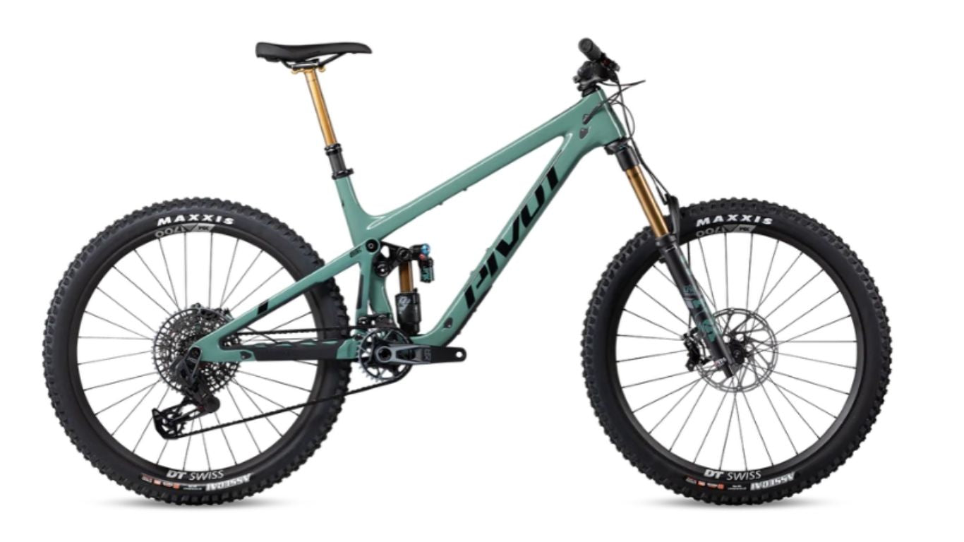 Pivot Cycles - Bicicleta de Montaña Doble Suspensión Mach 6 Pro X0 Air (2024) Mint-Relic 27.5"
